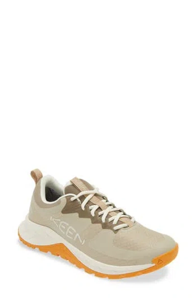 Keen Versacore Waterproof Hiking Shoe In Plaza Taupe/orange Pepper