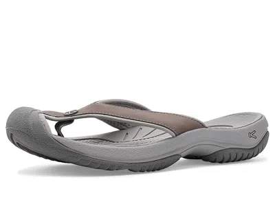 Keen Waimea Leather Flip-flop In Brown