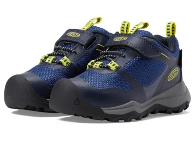 Keen Wanduro Low Waterproof (toddler/little Kid) Boy's Shoes Sky Captain/evening Primrose : 9 Toddler M, 