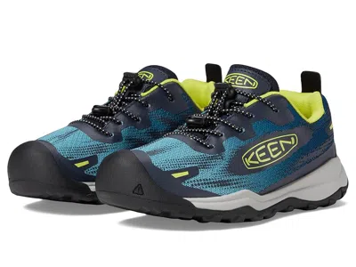 Keen Wanduro Speed (little Kid/big Kid) Boy's Shoes Legion Blue/evening Primrose : 1 Little Kid M