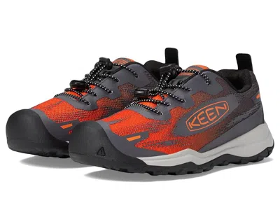 Keen Wanduro Speed (little Kid/big Kid) Boy's Shoes Magnet/scarlet Ibis : 5 Big Kid M