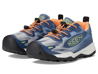 Keen Wanduro Speed (little Kid/big Kid) Kid's Shoes Vintage Indigo/tangerine : 7 Big Kid M