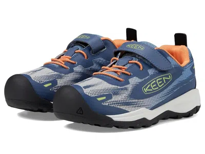 Keen Wanduro Speed (toddler/little Kid) Kid's Shoes Vintage Indigo/tangerine : 9 Toddler M