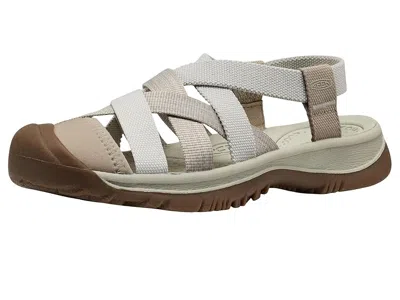 Keen Whisper Lattice Sandals In Gray