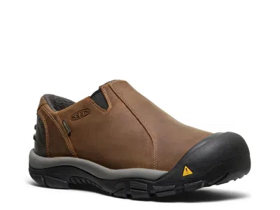 Keen Wide Width Brixen Waterproof Slipon In Brown