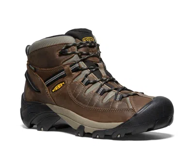 Keen Wide Width Targhee Ii Waterproof Hiking Boot In Brown