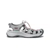 Keen Women's Astoria West Sandal In Grey/ Coral In Gray
