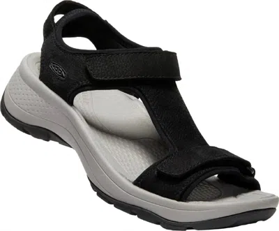 Keen Women's Astoria West T-strap Sandal In Black