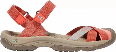 Keen Women's Bali Strap Sandal In Summer Fig In Orange