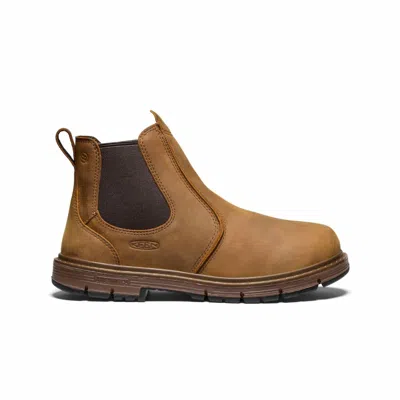 Keen Women's Belgian Gum Soft Toe San Jose 90° Heel Work Boot In Brown In Multi
