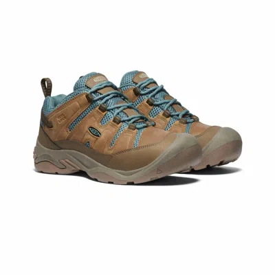 Keen Women's Circadia Vent Low Shoes In Toasted Coconut/atlantic In Multi