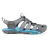 Keen Women's Clearwater Cnx Hybrid Outdoor Sandals In Gargoyle / Norse Blue In Multi