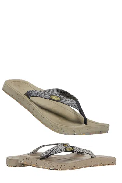 Keen Women's Harvest Flip Sandals In Black/multi