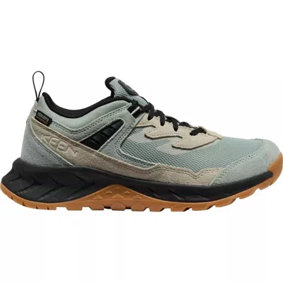 Keen Women's Hightrail Waterproof Hiking Shoe In Iceberg Green/abbey Stone In Grey