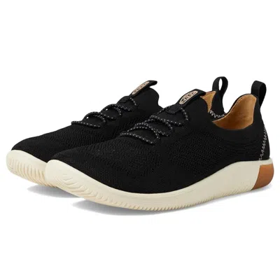 Keen Women's  Knx Sneakers Black White Low Top Lifestyle Shoes Zogg2565