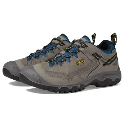 Keen Women's  Targhee 4 Gray Antique Moss Round Toe Hiking Shoes Zogg1952