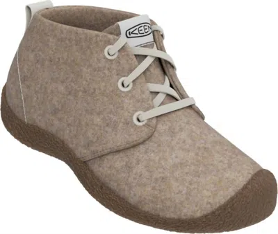 Keen Women's Mosey Chukka Shoes In Taupe Felt/birch In Brown