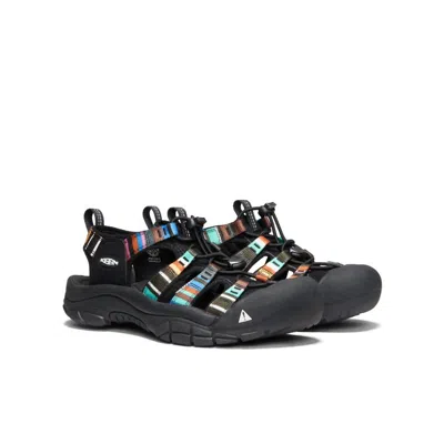 Keen Women's Newport H2 Sandals In Raya Black In Multi