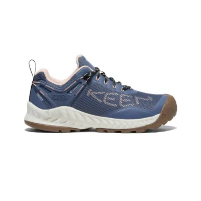 Keen Women's Nxis Evo Shoe In Vintage Indigo/peachy In Multi