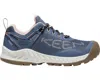 Keen Women's Nxis Evo Wp Hiking Shoes In Vintage Indigo/peachy  In Animal Print