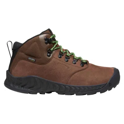 Keen Women's Nxis Explorer Mid Boots In Bison/campsite In Multi
