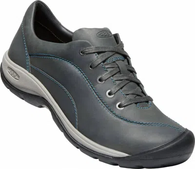 Keen Women's Presidio Ii Casual Oxford Shoes In Medium Grey/drizzle In Blue