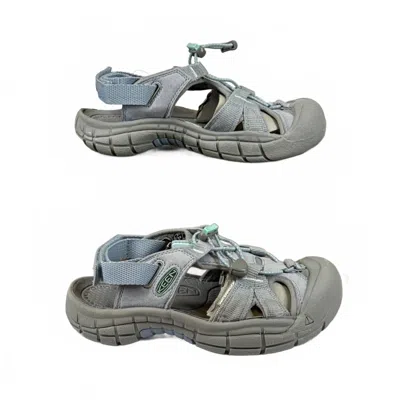 Keen Women's Ravine H2 Sport Sandals In Blue Fog/ Ocean Wave In Multi