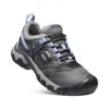 Keen Women's Ridge Flex Waterproof Hiking Shoes In Steel Grey/hydrangea In Multi