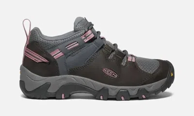 Keen Women's Steens Vent Hiking Sneakers In Magnet/nostalgia Rose In Multi