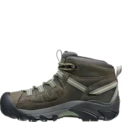 Keen Women's Targhee Ii Mid Wp Boots In Raven/opaline In Multi