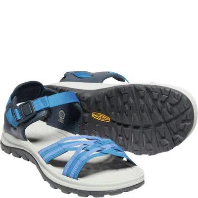 Keen Women's Terradora Ii Strappy Open-toe Sandals In Navy/mykonos Blue In Multi