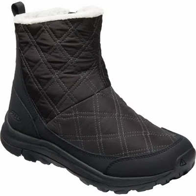 Keen Women's Terradora Ii Wintry Pull-on Wp Winter Boots In Black/black