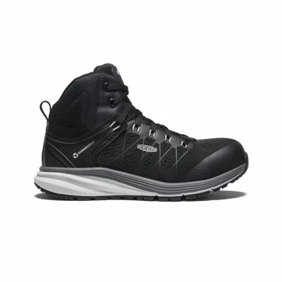 Keen Women's Vista Energy Eh Mid Hiker Carbon Toe Shoes In Black