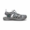 Keen Women's Whisper Hiking Sandal In Medium Grey In Grey