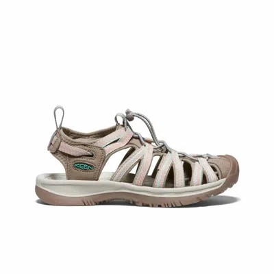 Keen Women's Whisper Hiking Sandals In Taupe/coral In Neutral