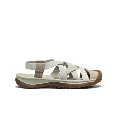 Keen Whisper Lattice Sandals In Gray