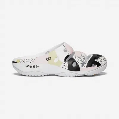 Keen Women's Yogui Arts Clog Sandals In White Multicolor