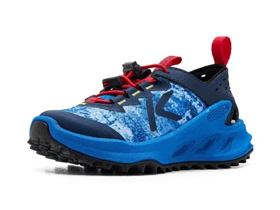 Keen Zionic Adv Sandals (toddler/little Kid) Kids Shoes Precious Blue/racing Red: 9 Toddler M