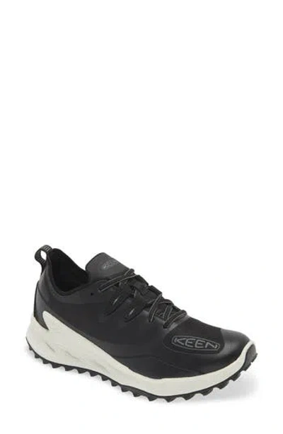 Keen Zionic Speed Waterproof Hiking Shoe In Black/star White
