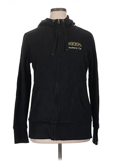 Pre-owned Keen Zip Up Hoodie In Black