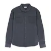 Keenkeee Blob Western Gray Button-down Shirt In Grey