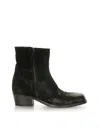 Keep Texan Low Black Ankle Boot In Black