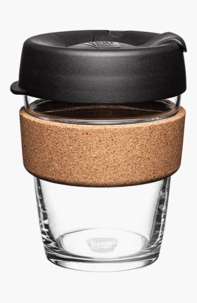 Keepcup Brew Cork Reusable Coffee Cup In Black