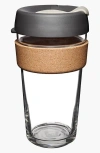 Keepcup Brew Cork Reusable Coffee Cup In Brown