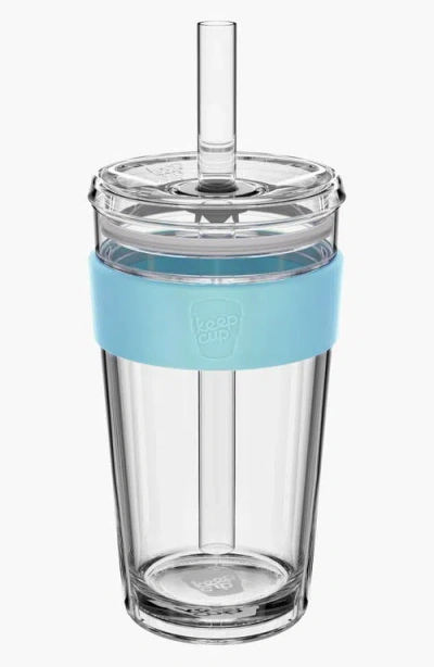 Keepcup Cold Cup Longplay With Boba Straw In Animal Print