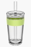 Keepcup Cold Cup Longplay With Boba Straw In Green