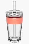 Keepcup Cold Cup Longplay With Boba Straw In Pink