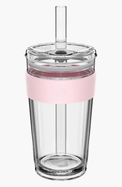 Keepcup Cold Cup Longplay With Boba Straw In Pink