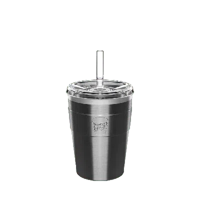 Keepcup Grey  Cold Cup Thermal - 12oz/340ml Stainless Steel Reusable Coffee Cup - Nitro In Gray