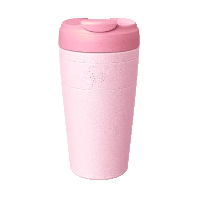 Keepcup Pink  Commuter Travel Mug With Flip Lid - 16oz/454ml Reusable Coffee Cup - Pashmak